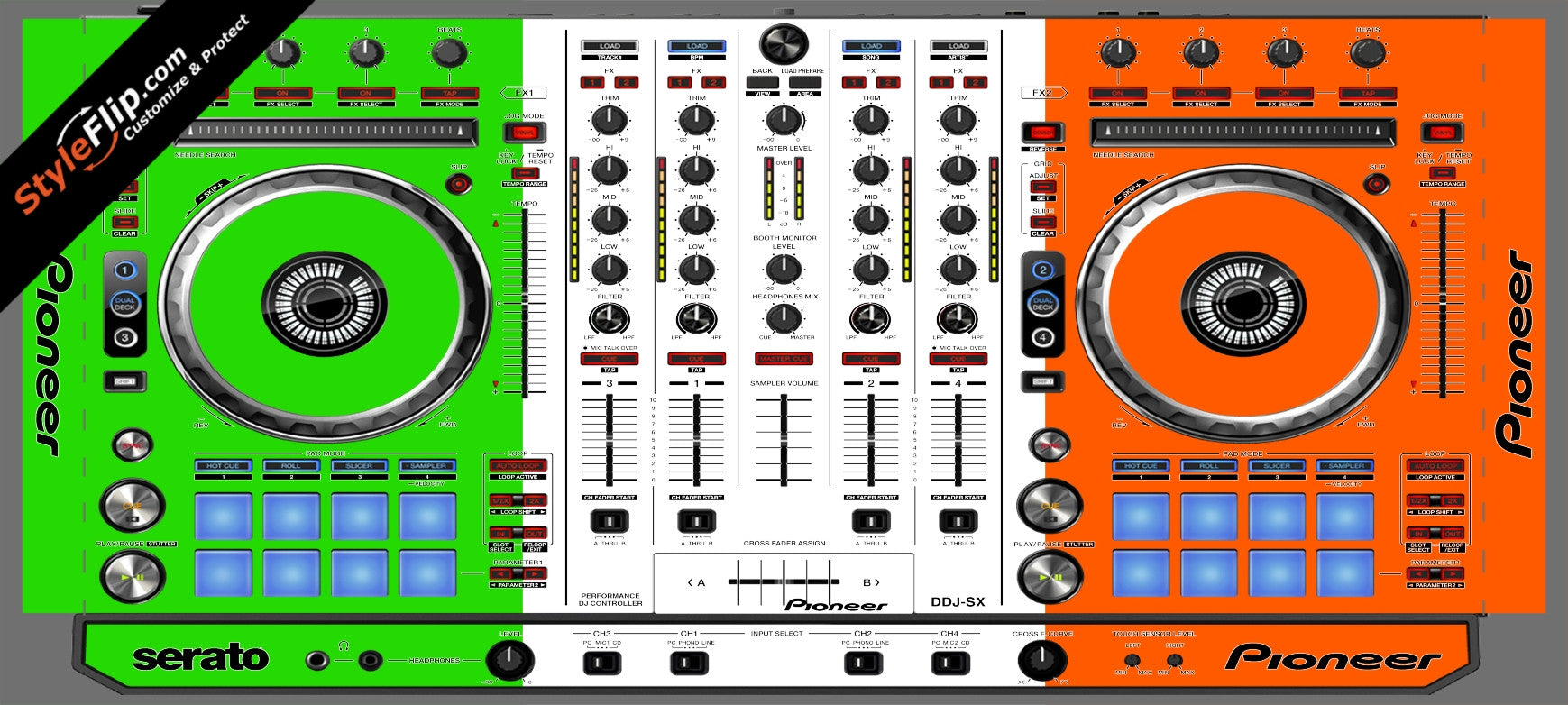 Irish Flag  Pioneer DDJ-SX