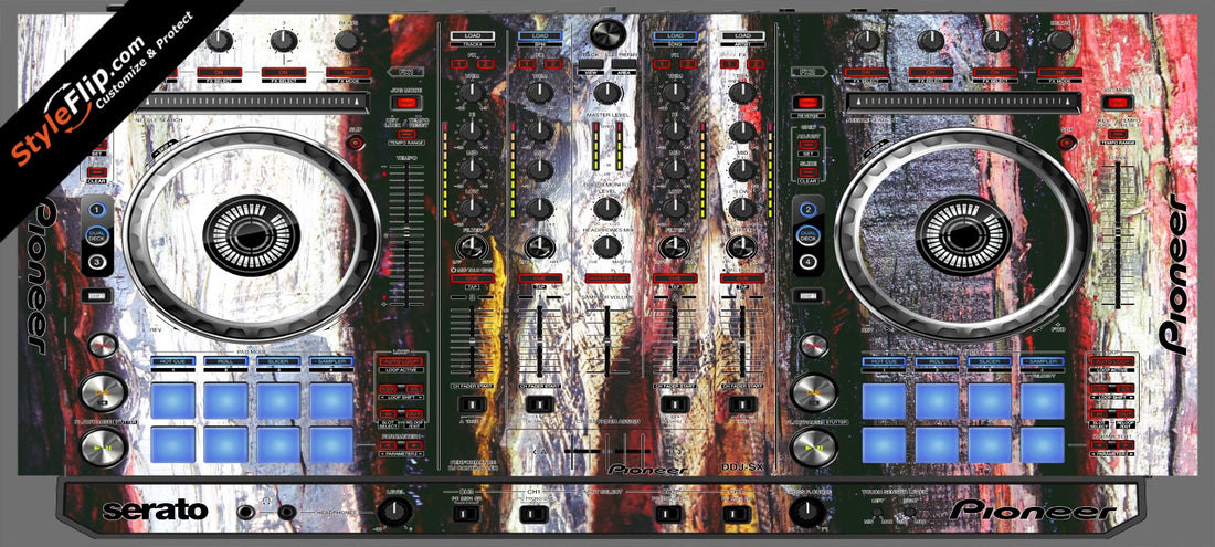Painted Wood  Pioneer DDJ-SX