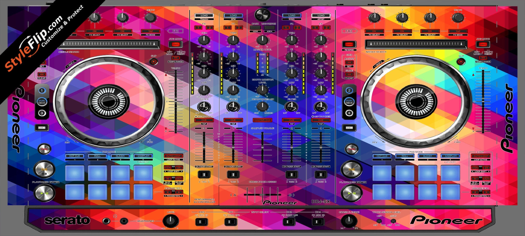 Pixalated Pioneer DDJ-SX