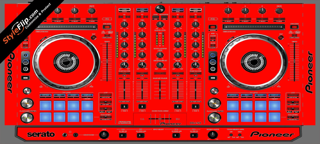 Solid Red Pioneer DDJ-SX