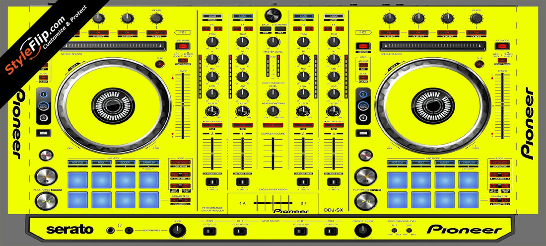 Solid Yellow Pioneer DDJ-SX