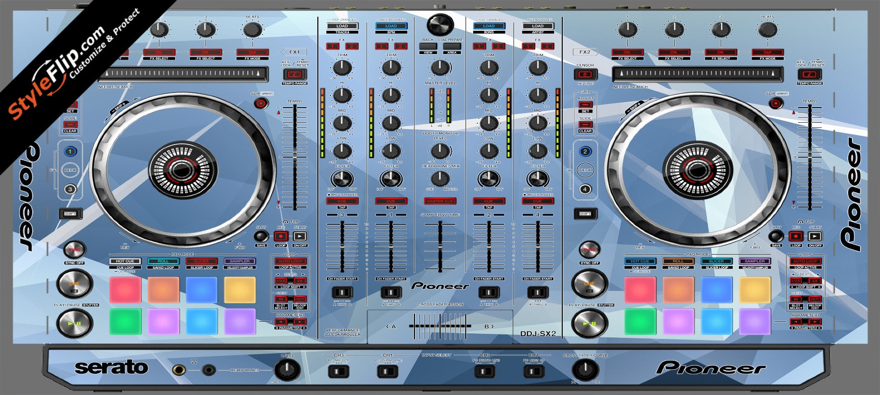 Crystal Pioneer DDJ-SX2