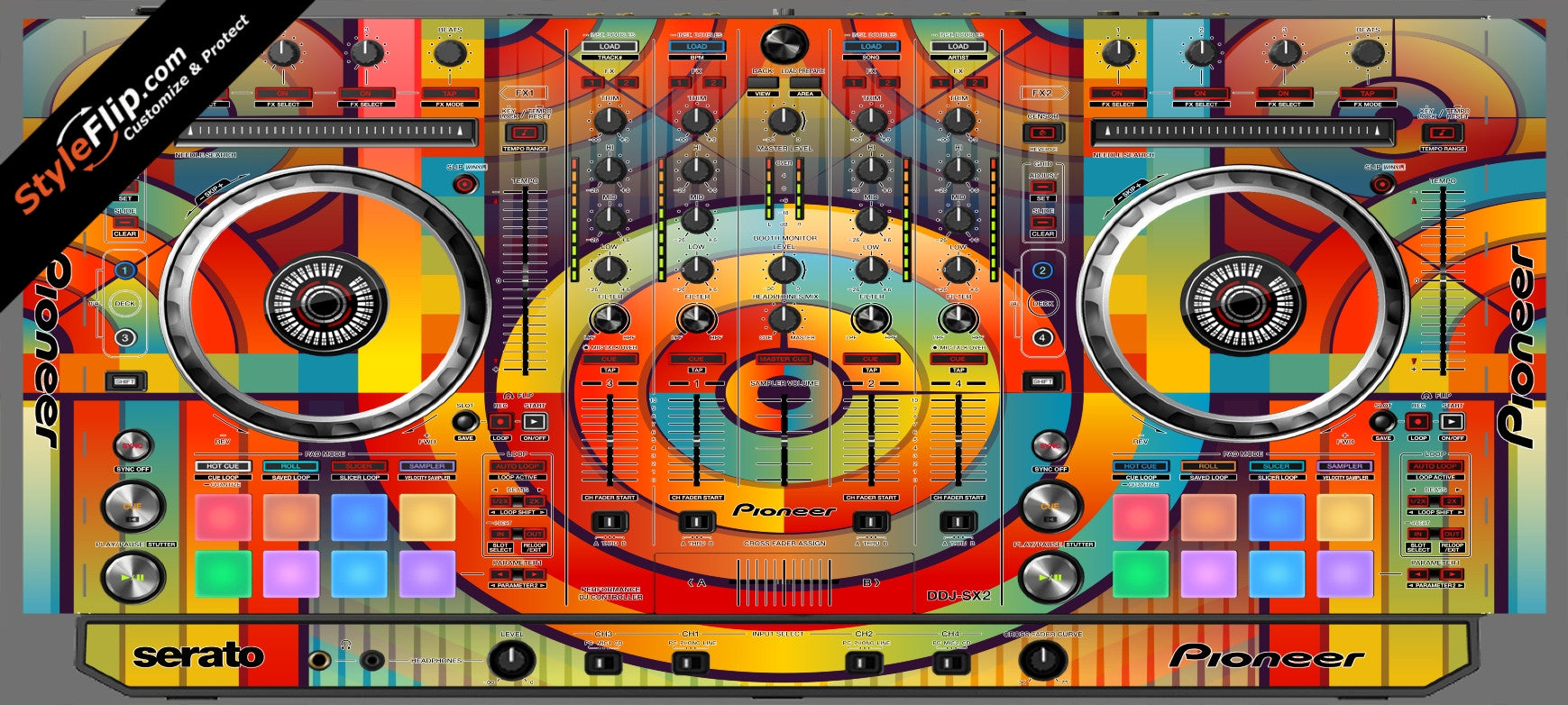 Glassworks Pioneer DDJ-SX2