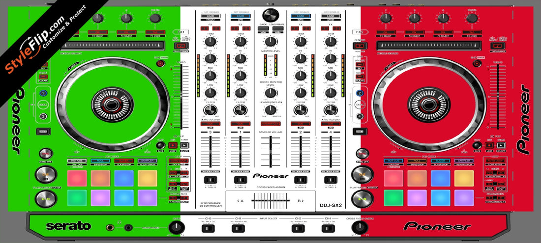 Italian Flag  Pioneer DDJ-SX2