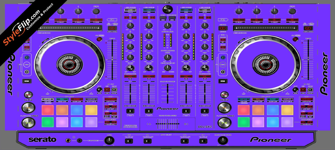 Solid Purple Pioneer DDJ-SX2