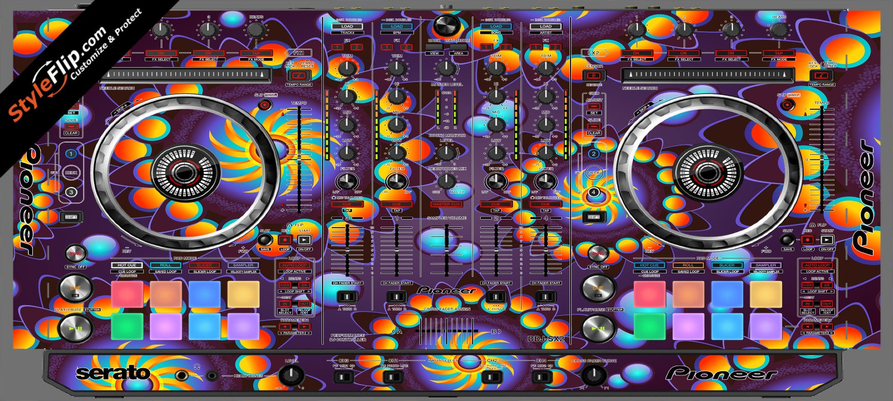 Sunkissed Pioneer DDJ-SX2