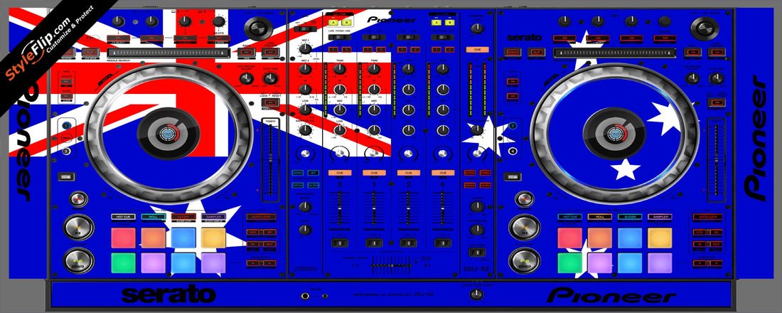 Australian Flag  Pioneer DDJ-SZ