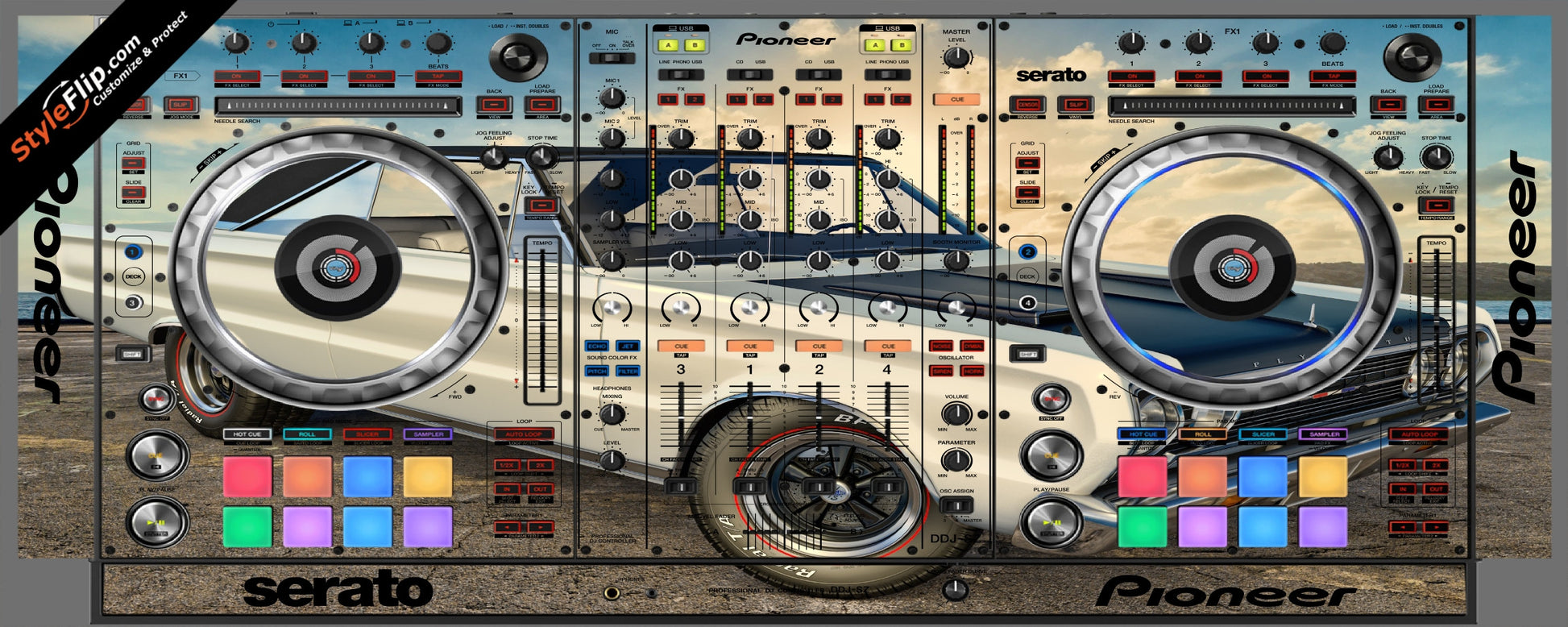 Burnout  Pioneer DDJ-SZ