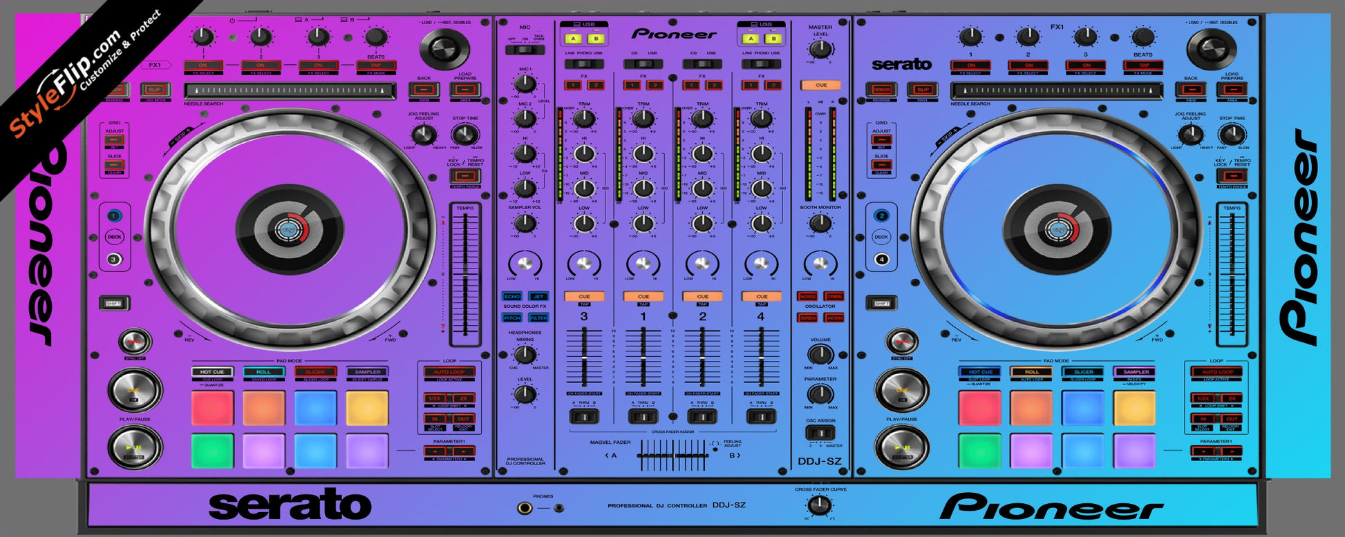 Cotton Candy Pioneer DDJ-SZ