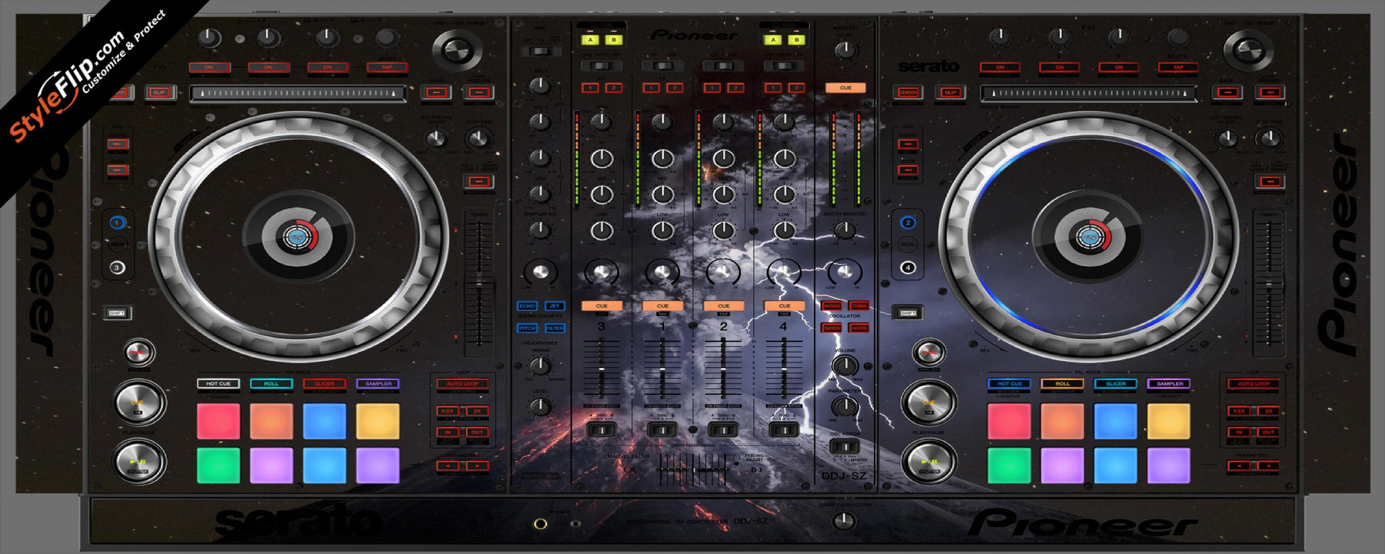 Dark As Night  Pioneer DDJ-SZ