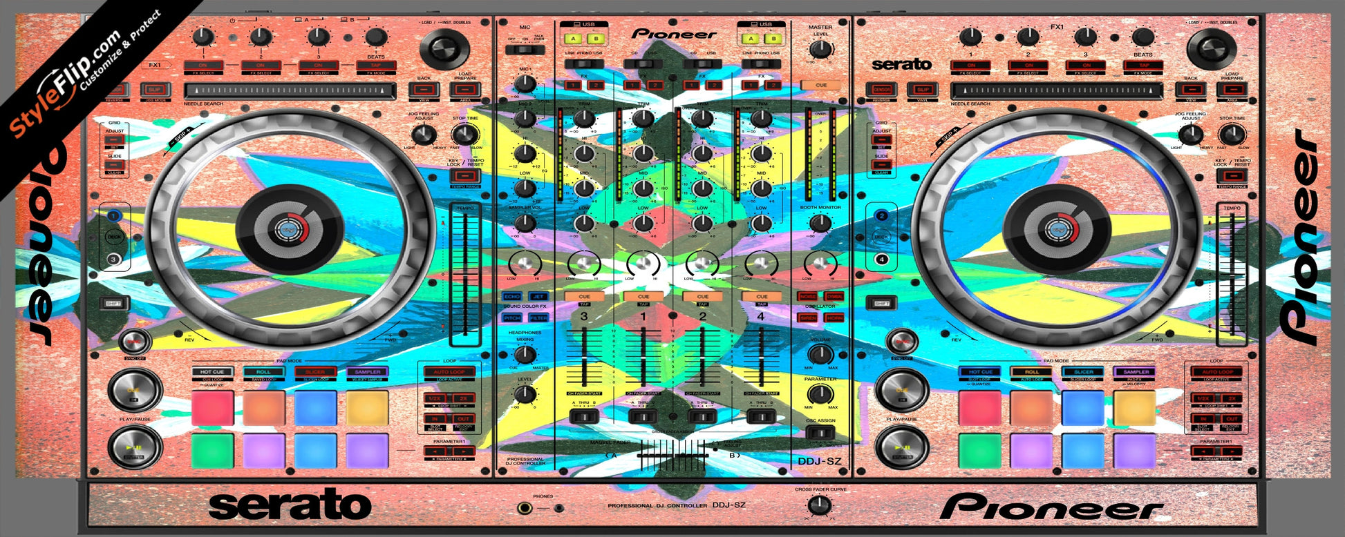 Geometric Pioneer DDJ-SZ
