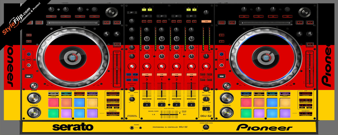 German Flag  Pioneer DDJ-SZ