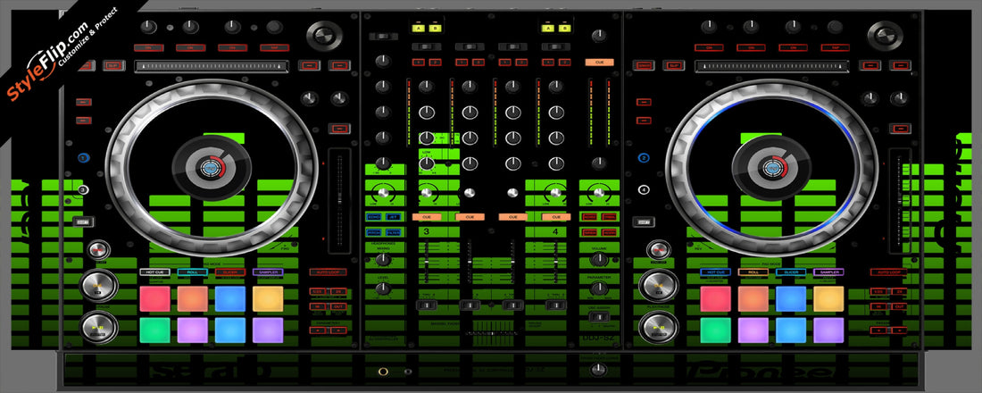 Lime Equalizer Pioneer DDJ-SZ