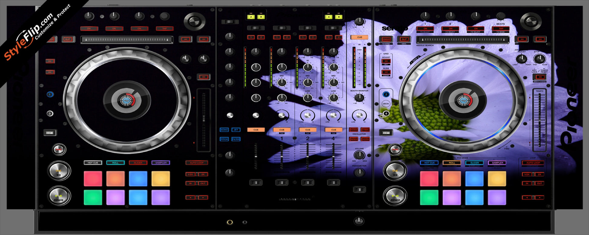 Purple Blossom  Pioneer DDJ-SZ
