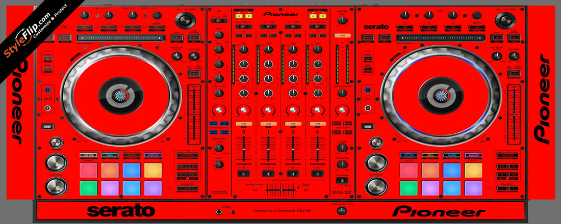 Solid Red Pioneer DDJ-SZ