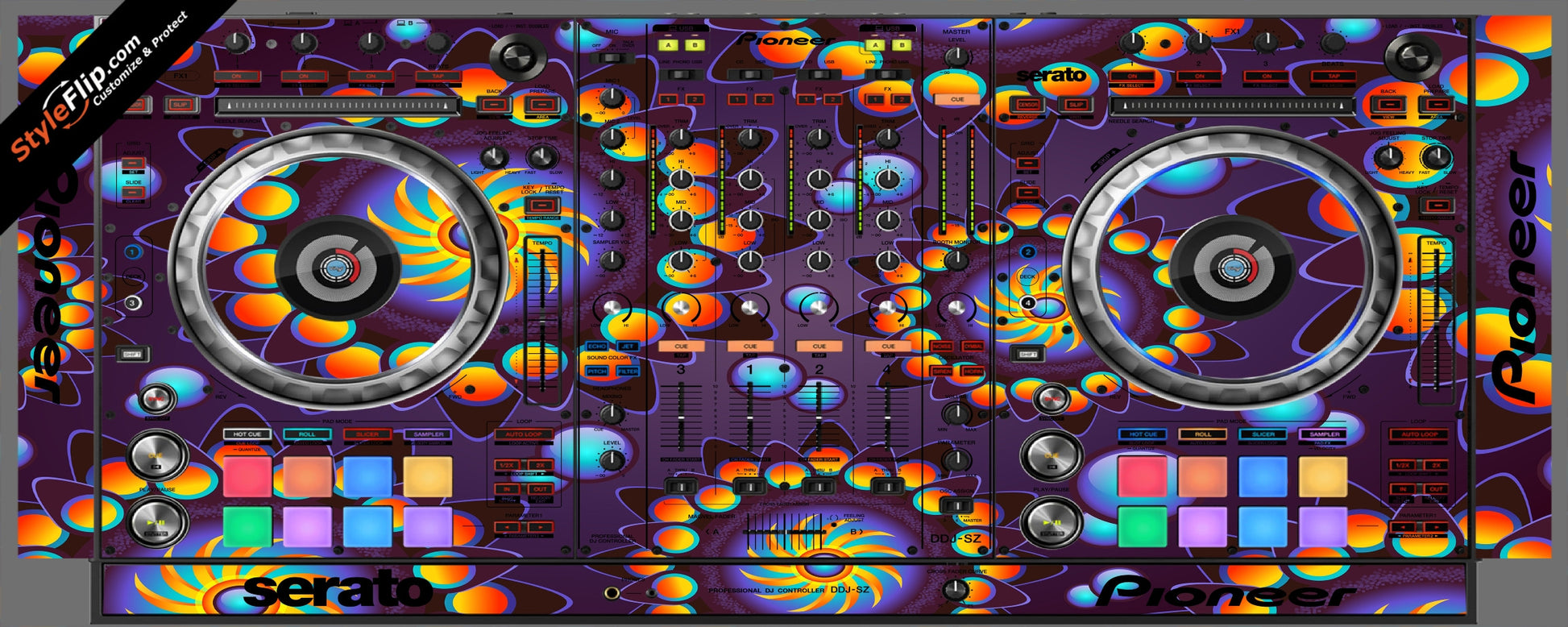 Sunkissed Pioneer DDJ-SZ