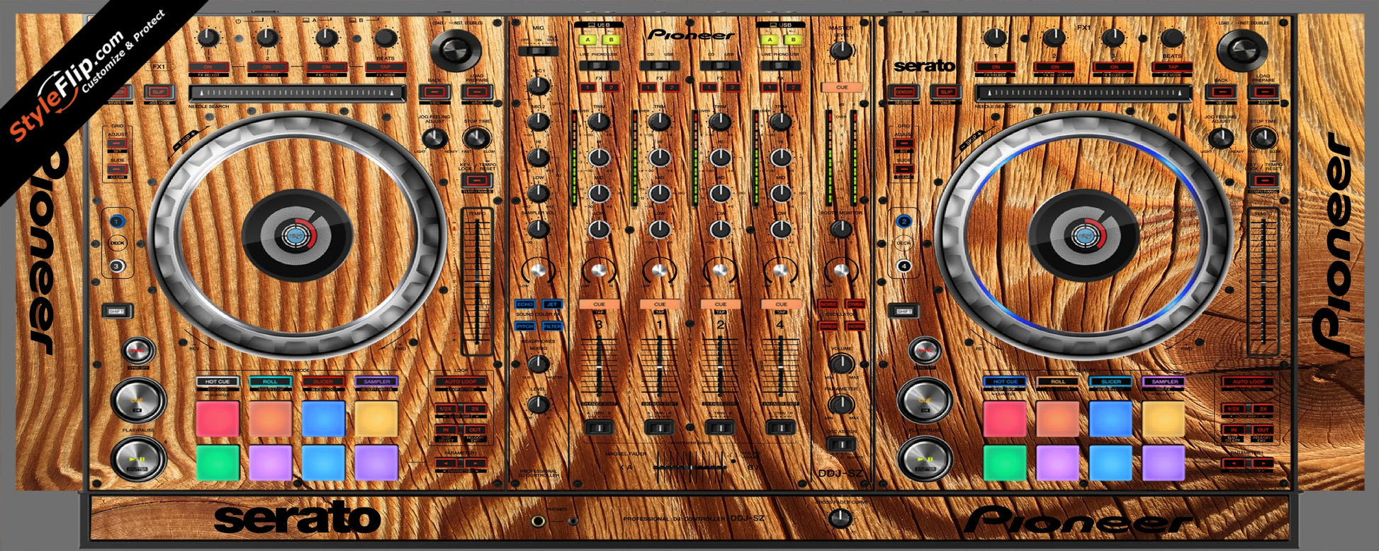 Tree Rings  Pioneer DDJ-SZ