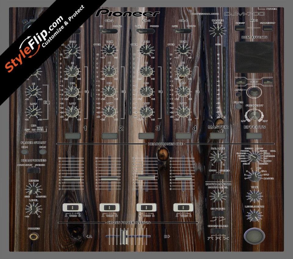 Dark Wood  Pioneer DJM 700