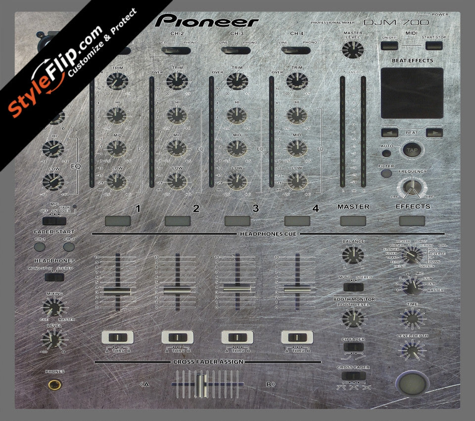 Steel Your Faceplate Pioneer DJM 700