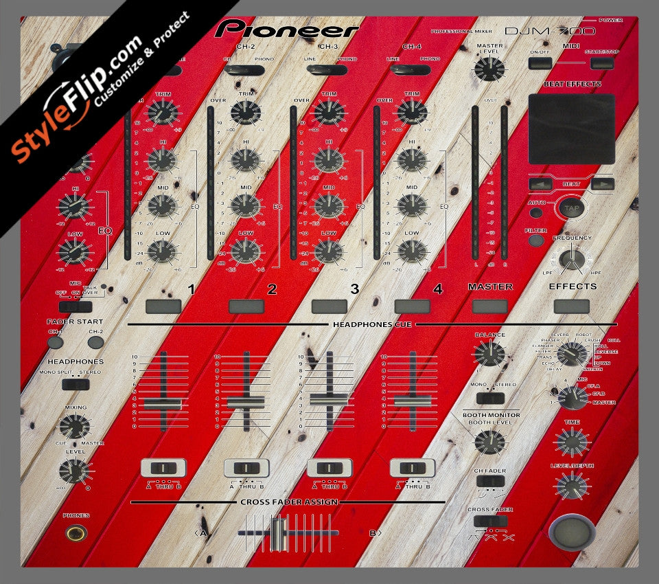 Striped Wood  Pioneer DJM 700