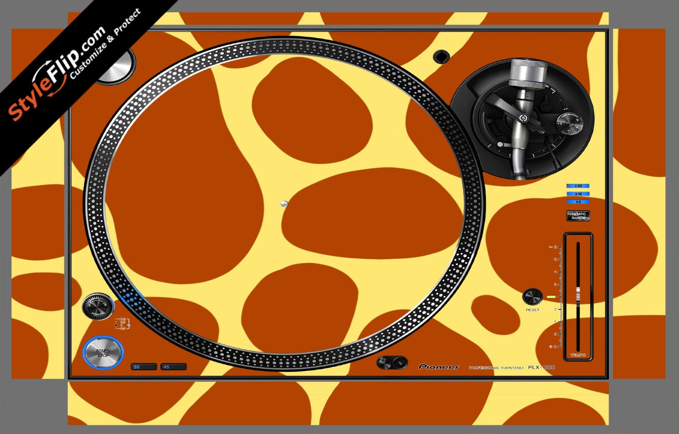 Giraffe Print  Pioneer PLX-1000