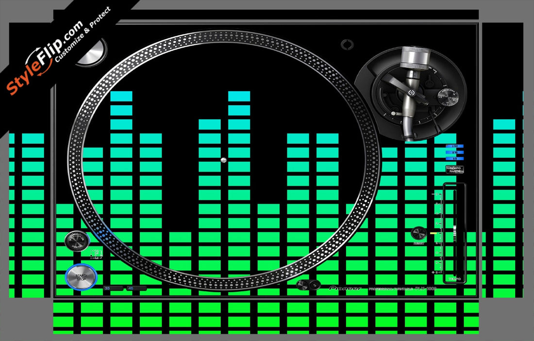 Green Equalizer  Pioneer PLX-1000