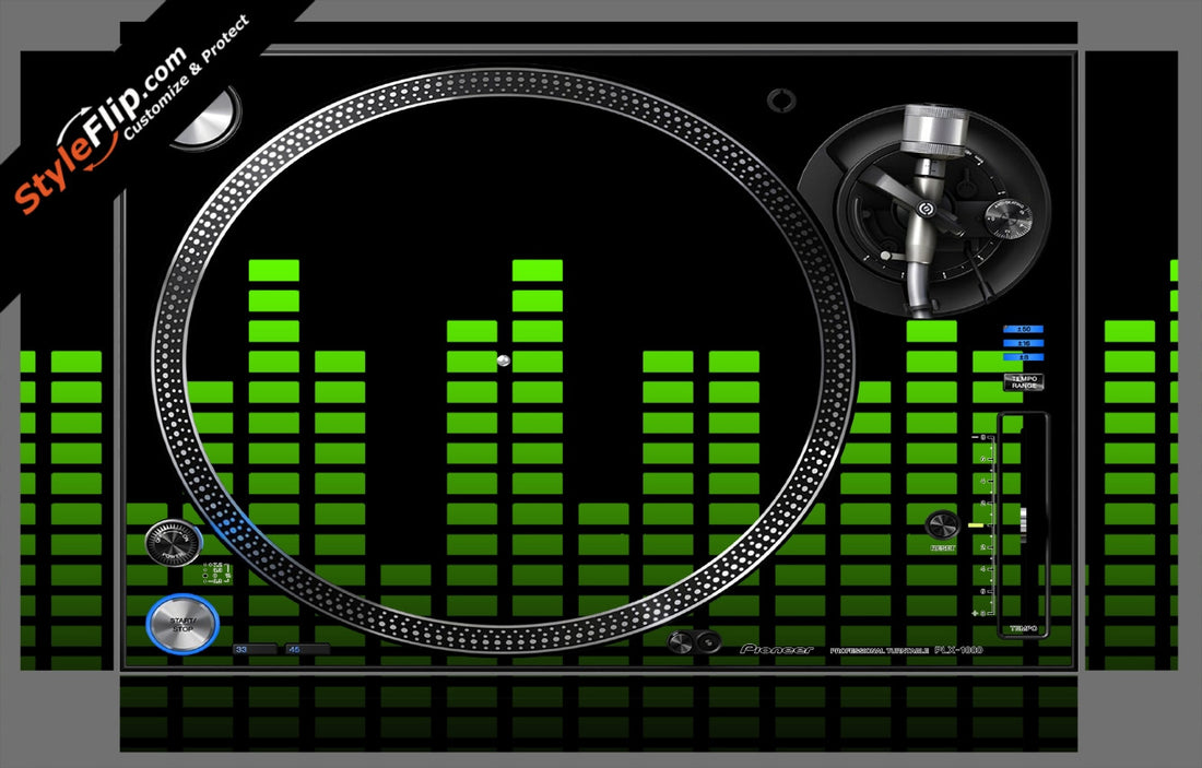 Lime Equalizer Pioneer PLX-1000