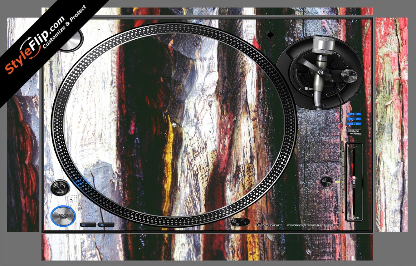 Painted Wood  Pioneer PLX-1000