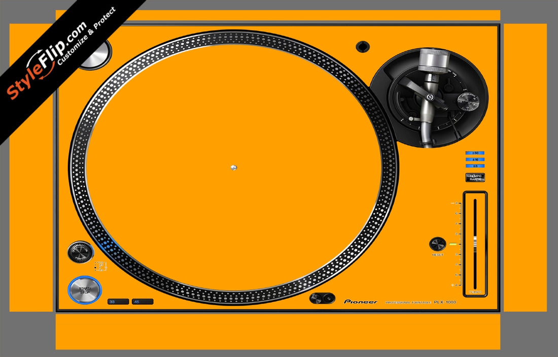 Solid Orange Pioneer PLX-1000
