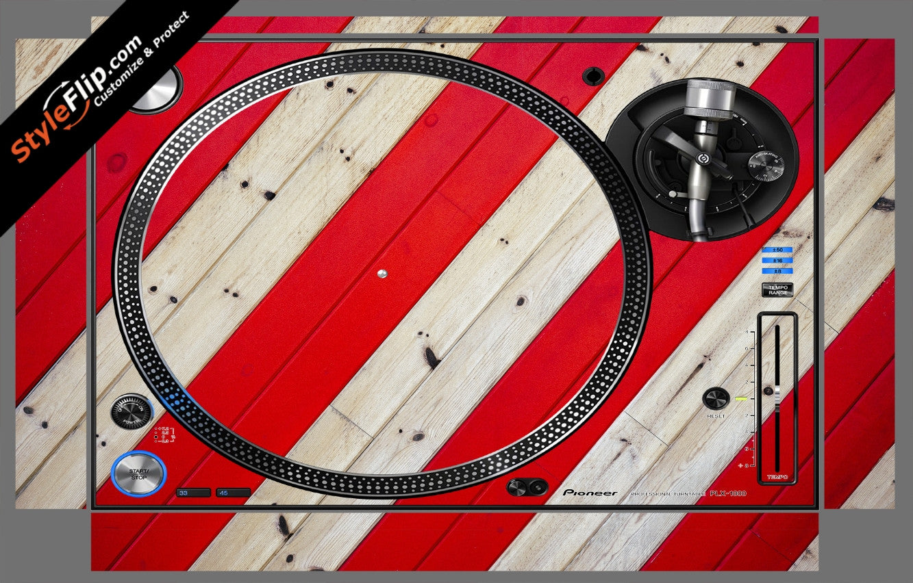 Striped Wood  Pioneer PLX-1000