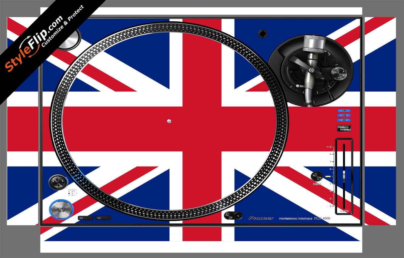 United Kingdom Flag Pioneer PLX-1000