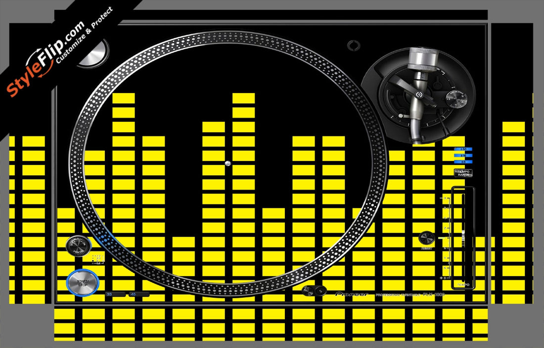 Yellow Equalizer  Pioneer PLX-1000