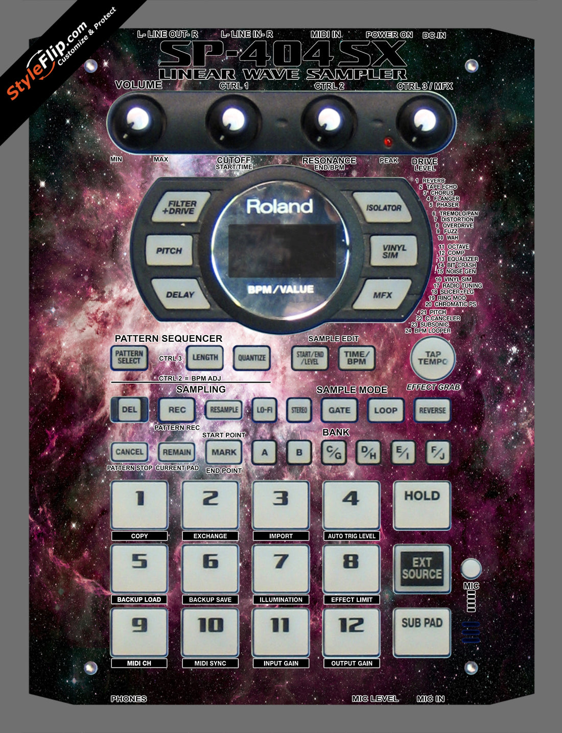 Cosmic  Roland SP-404 SX