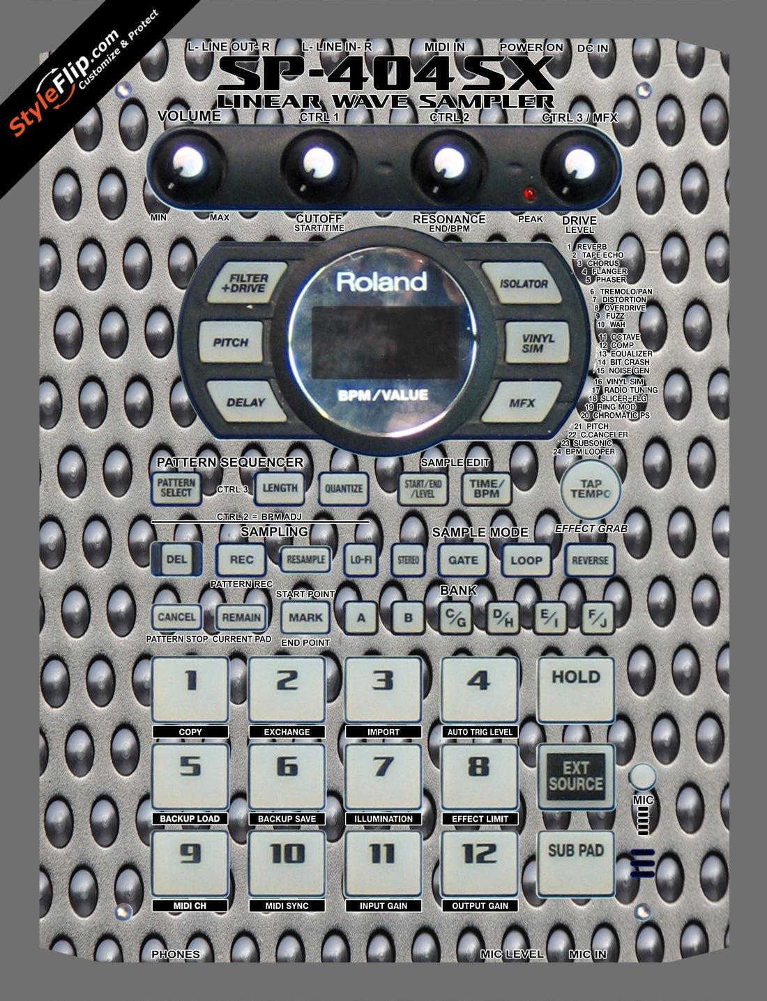 Enforcer  Roland SP-404 SX