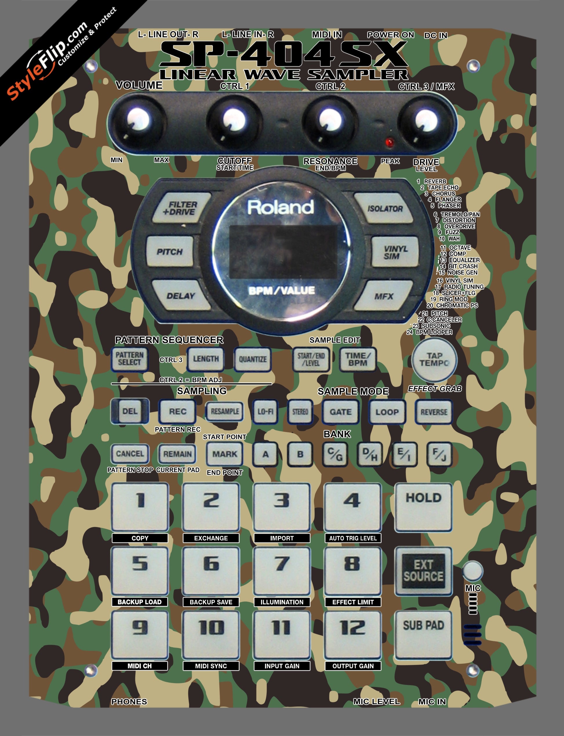 Frontline Roland SP-404 SX