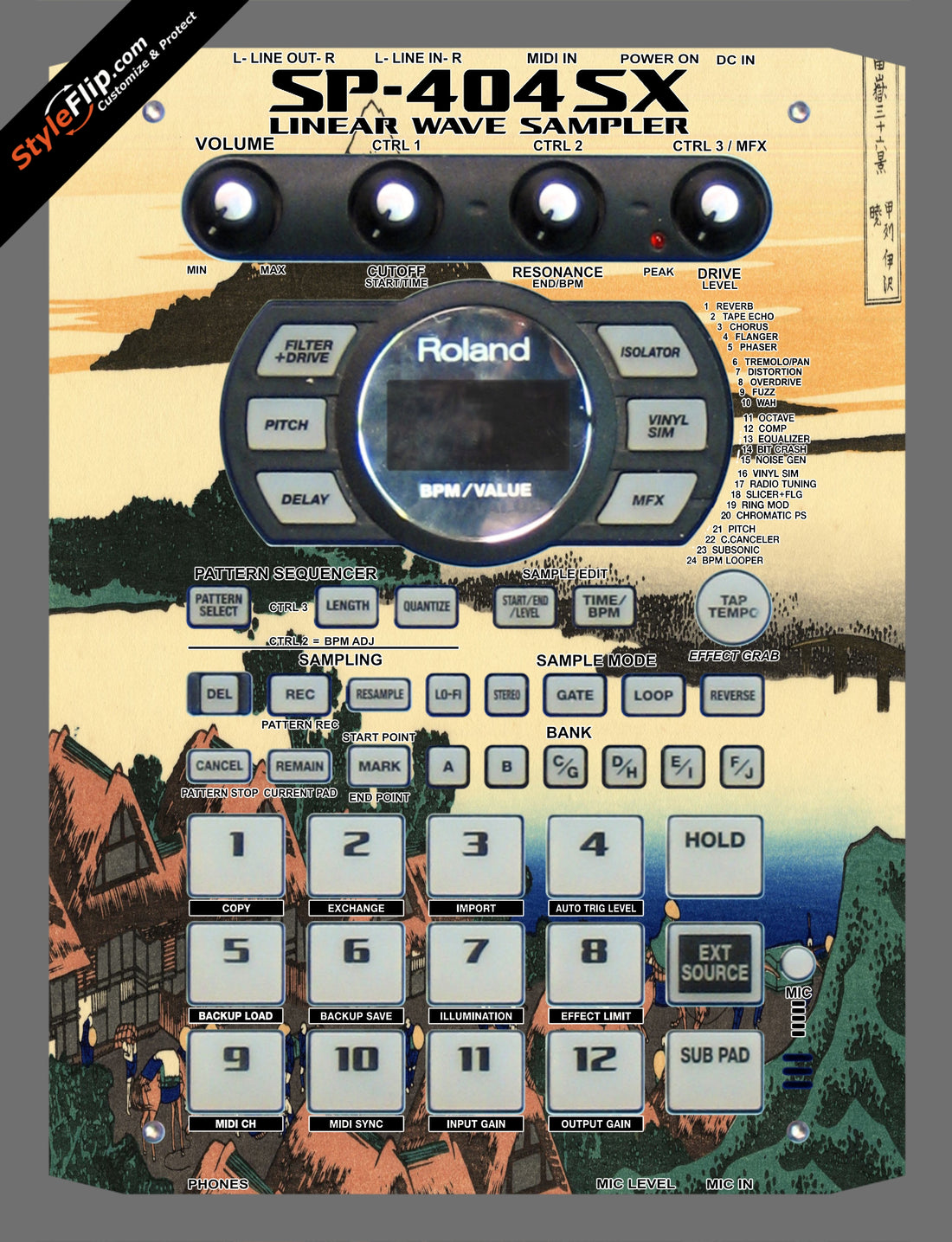 Fuji  Roland SP-404 SX