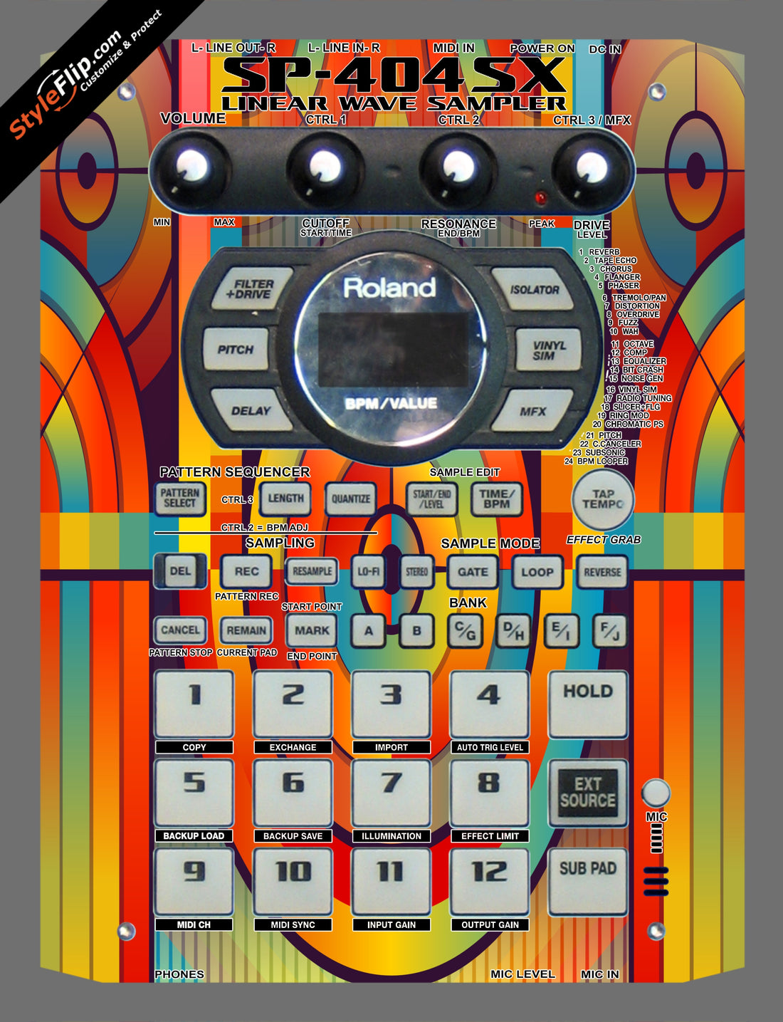 Glassworks Roland SP-404 SX