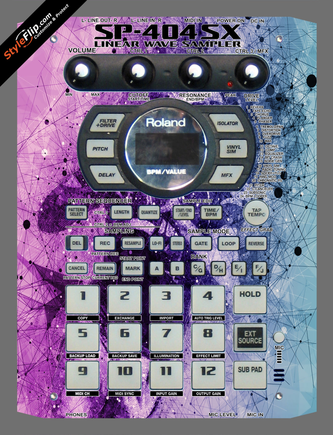 Hail Mary  Roland SP-404 SX