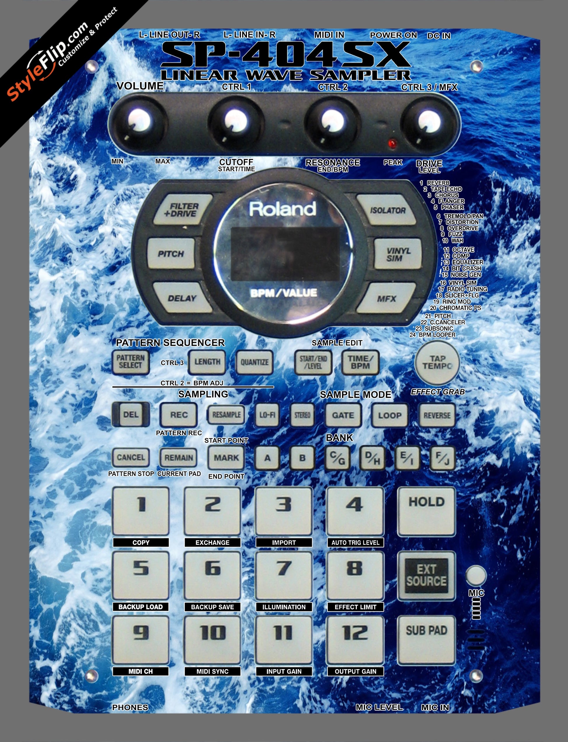 High Tide  Roland SP-404 SX