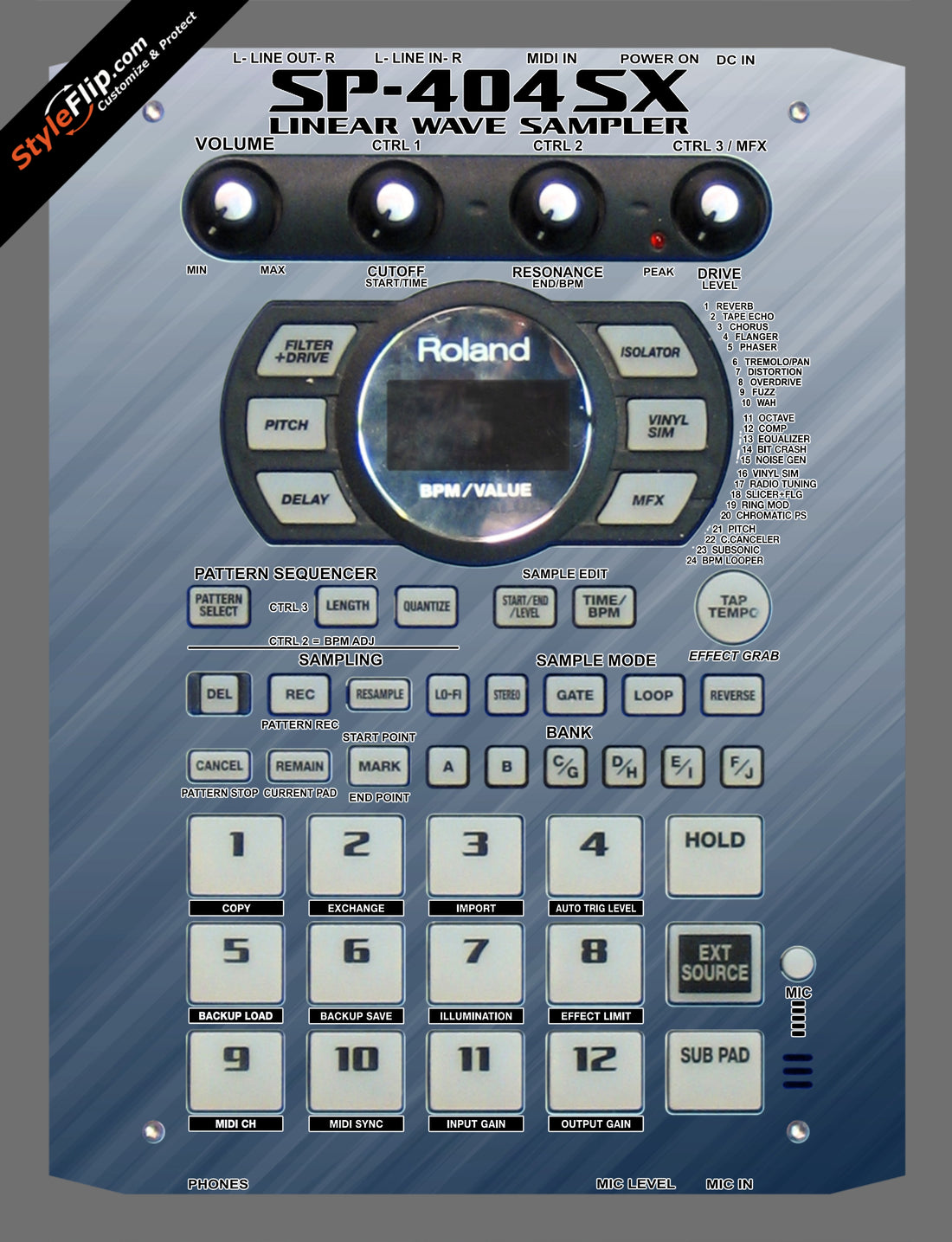 Iron Born  Roland SP-404 SX