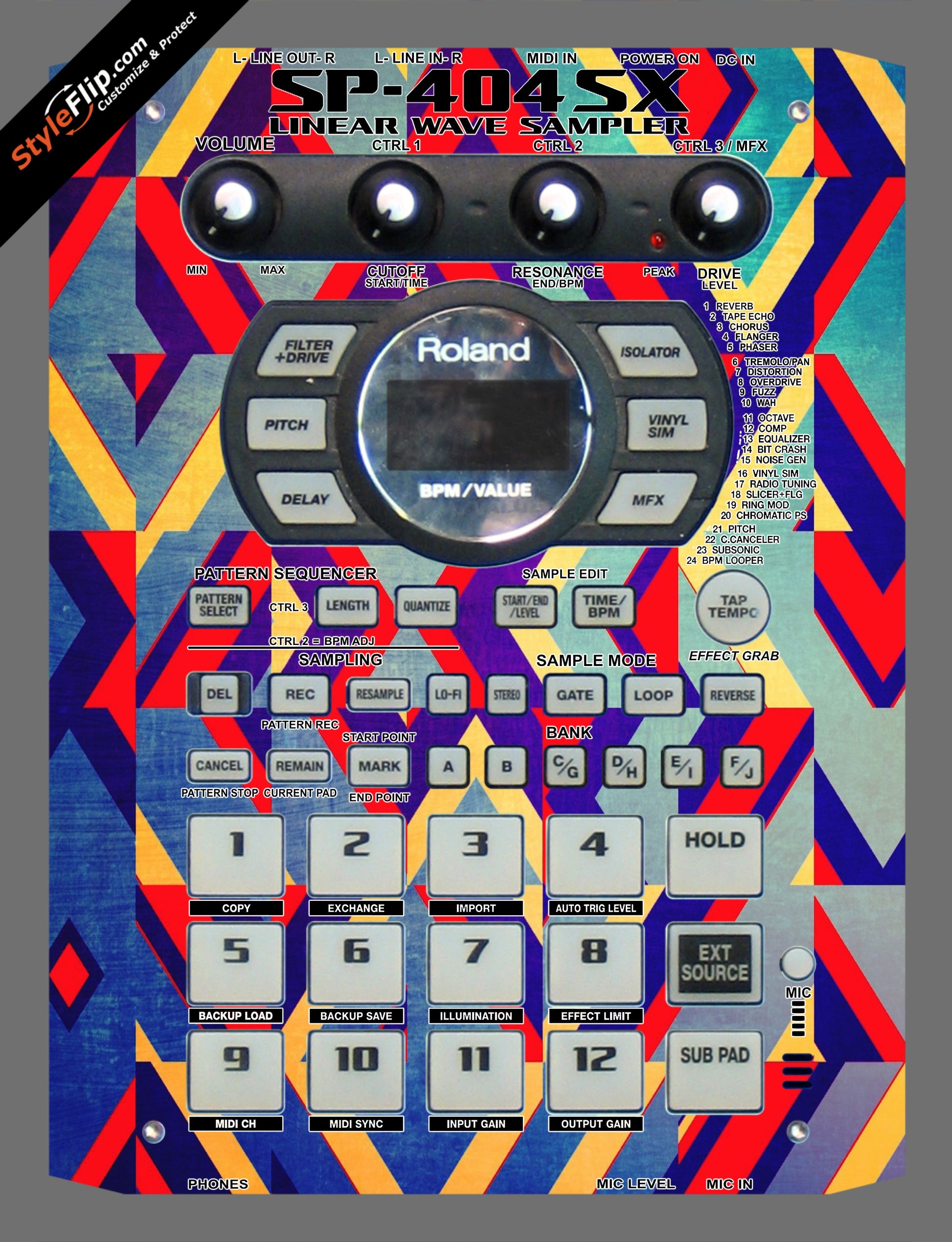 Jigsaw Roland SP-404 SX