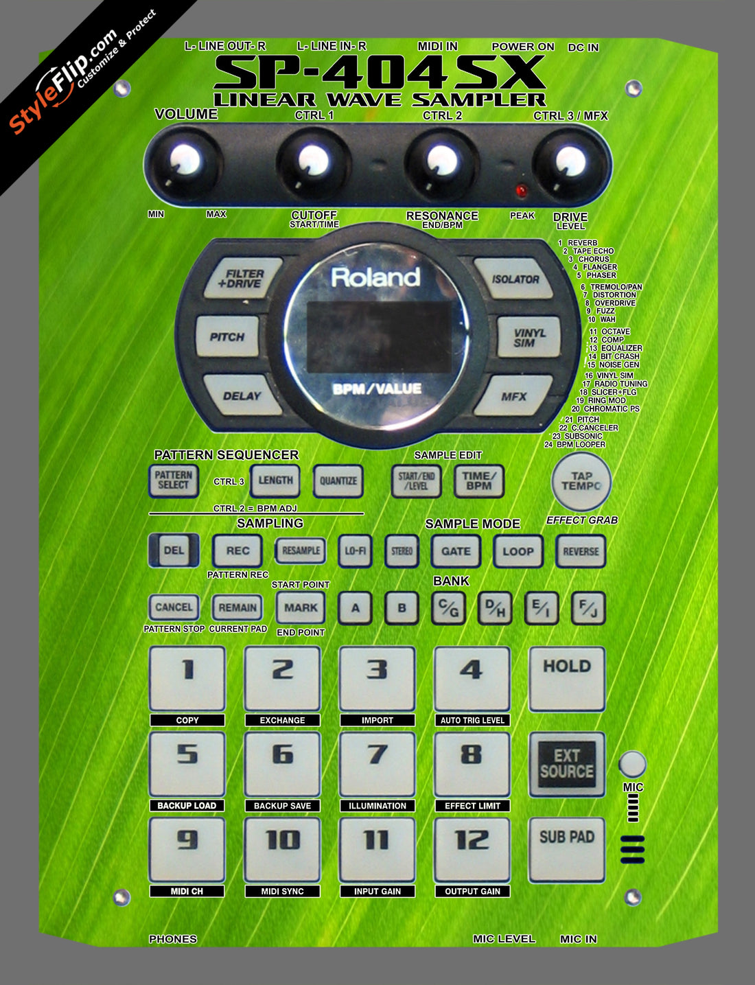 Leafy Roland SP-404 SX