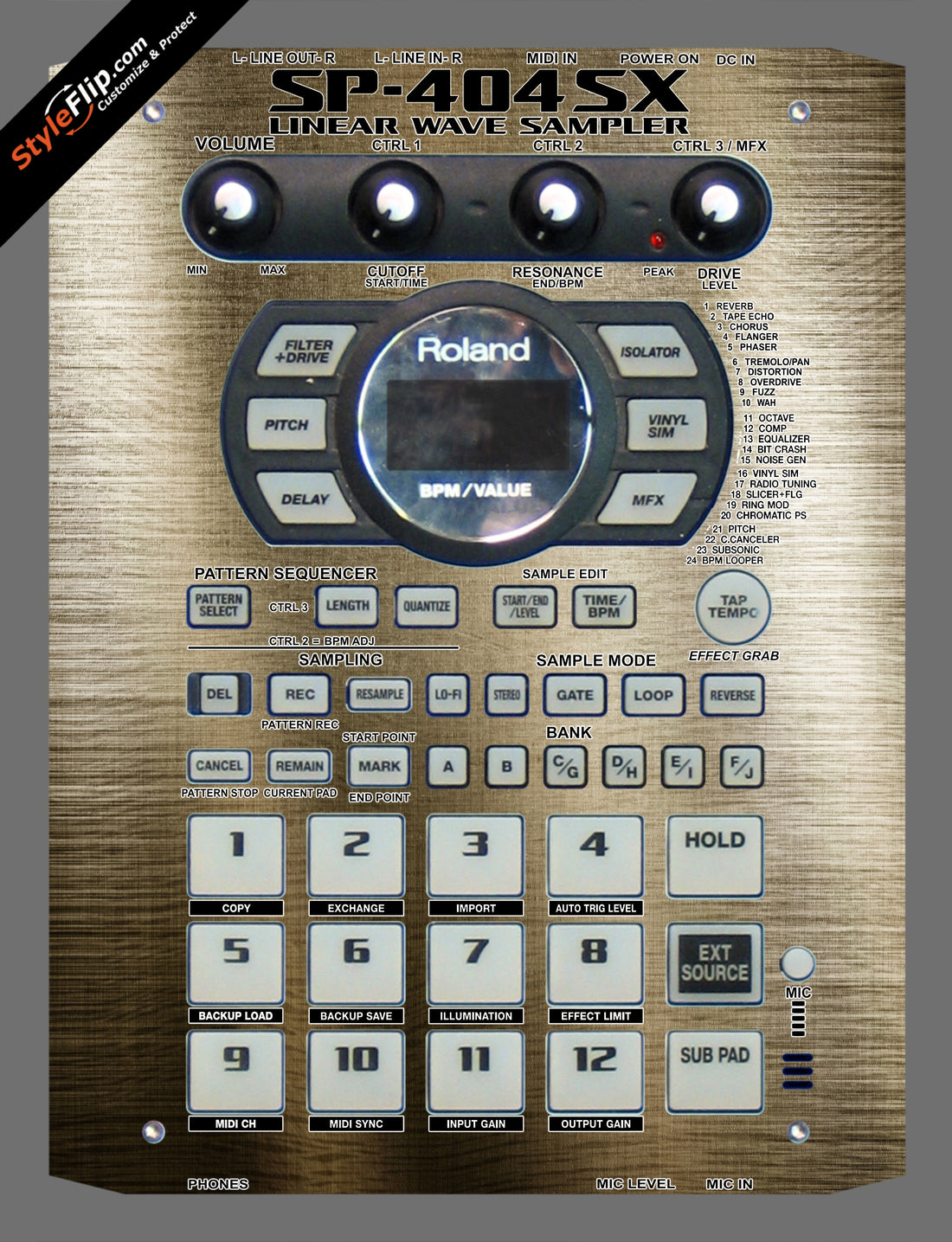 Monopoly  Roland SP-404 SX