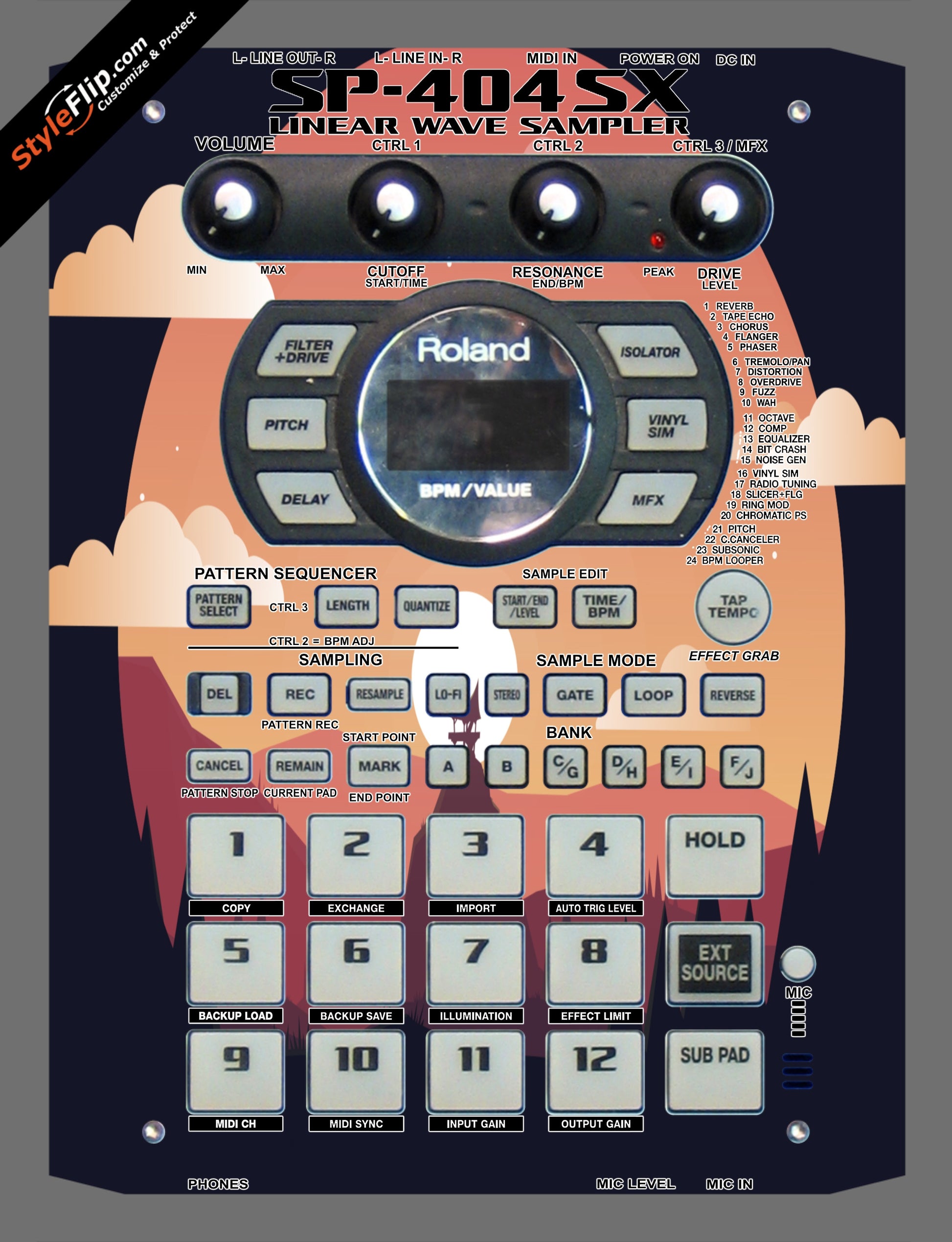 Nightfall  Roland SP-404 SX