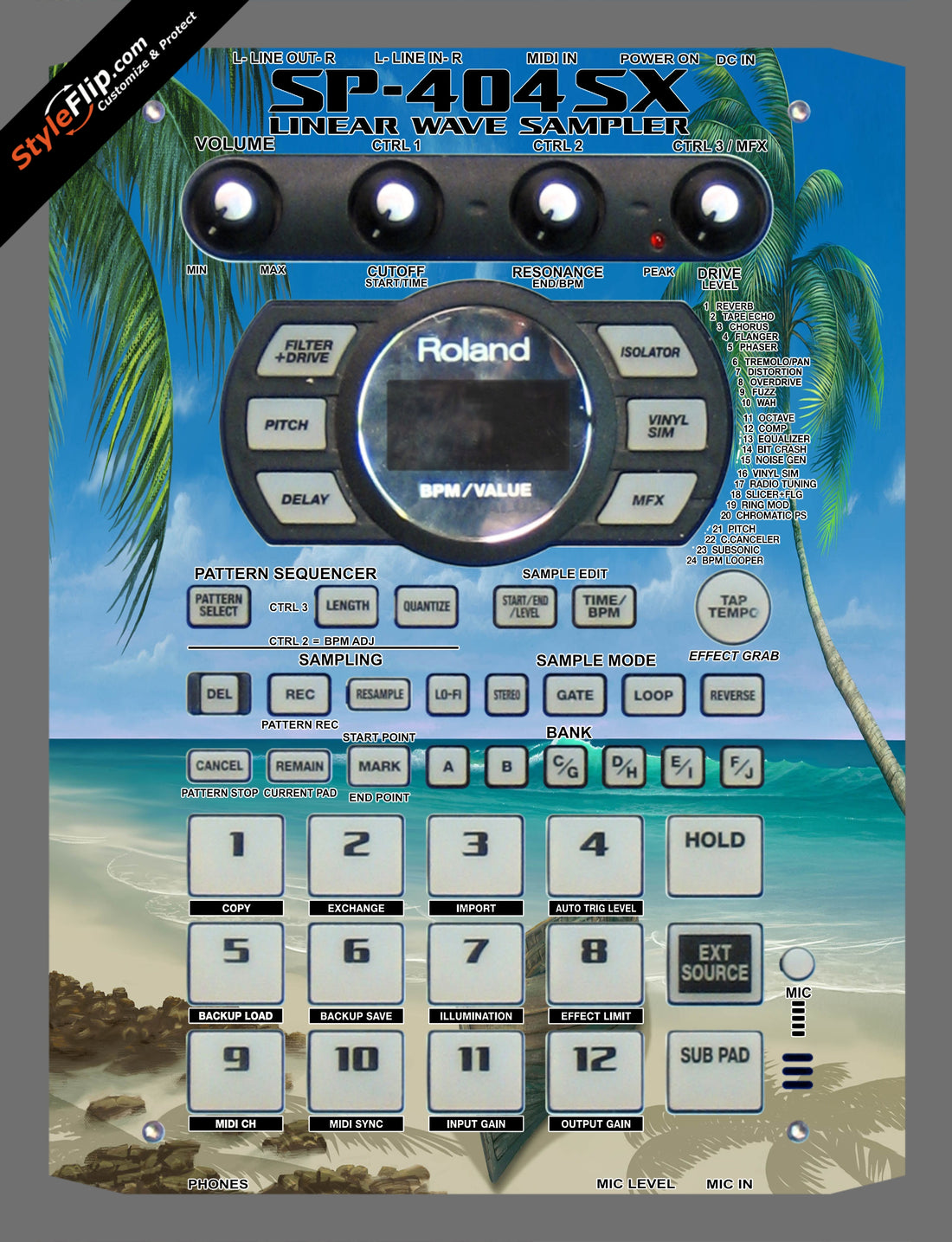 Paradise Lost  Roland SP-404 SX