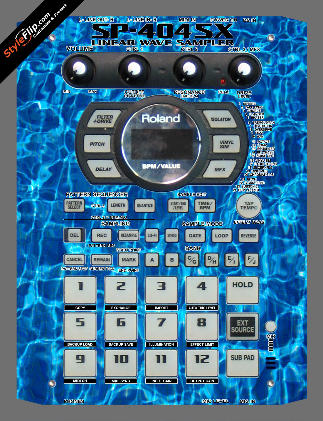 Pools Roland SP-404 SX