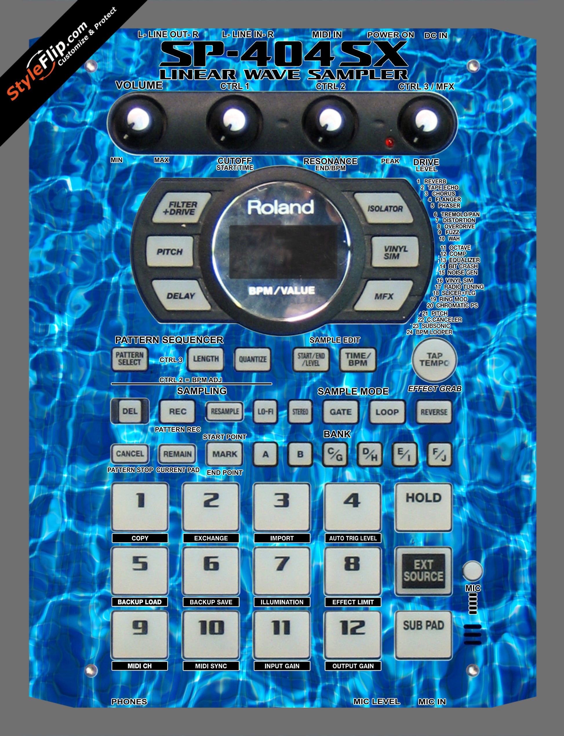 Pools Roland SP-404 SX
