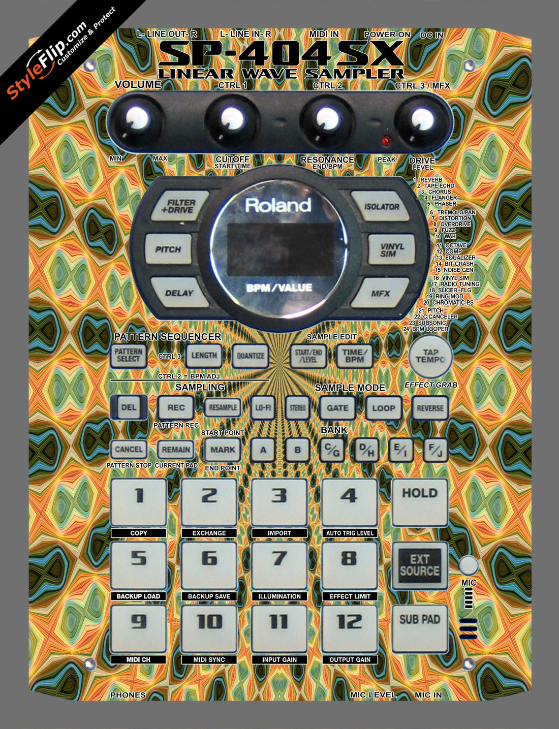 Psychedelia  Roland SP-404 SX