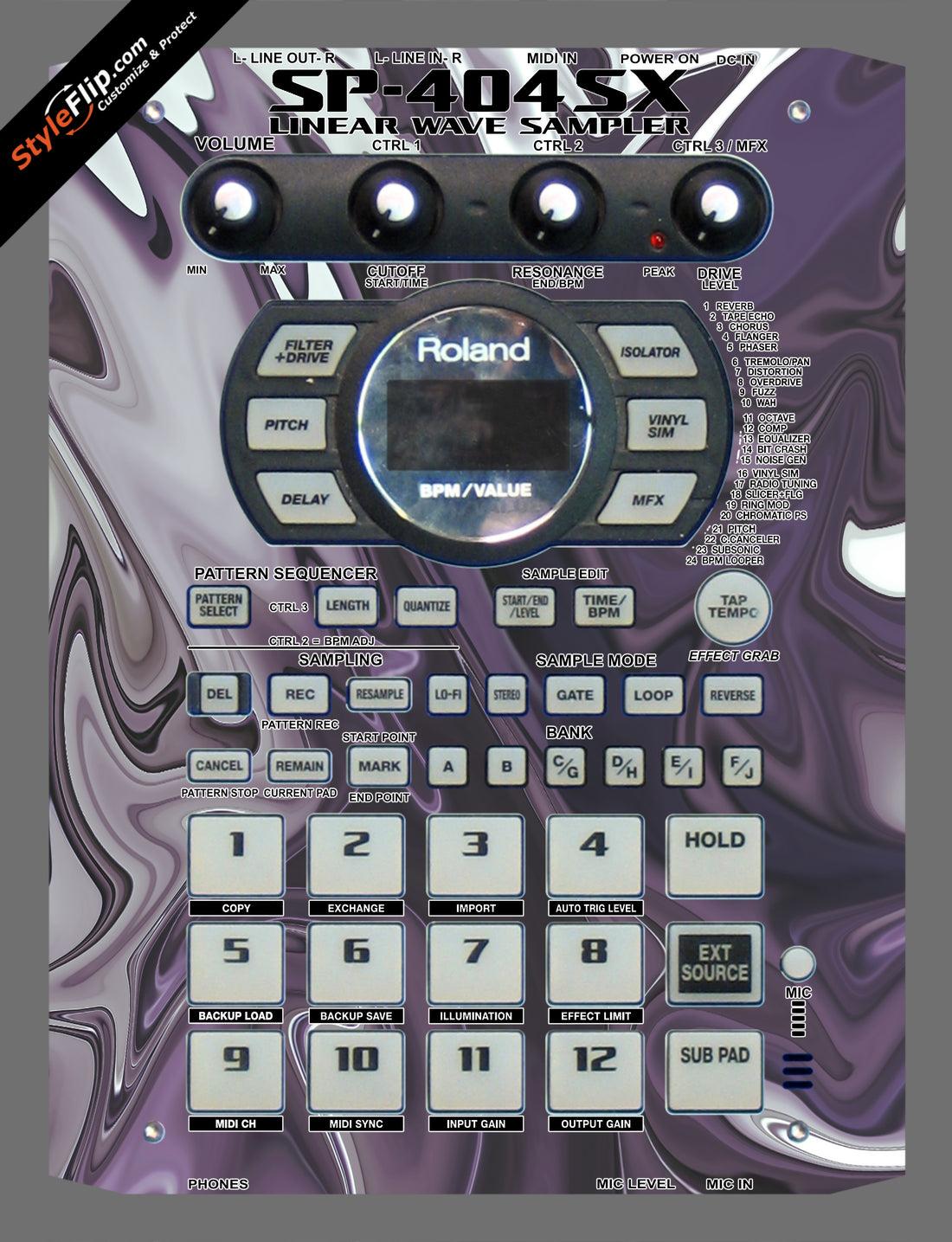 Purple Haze Roland SP-404 SX