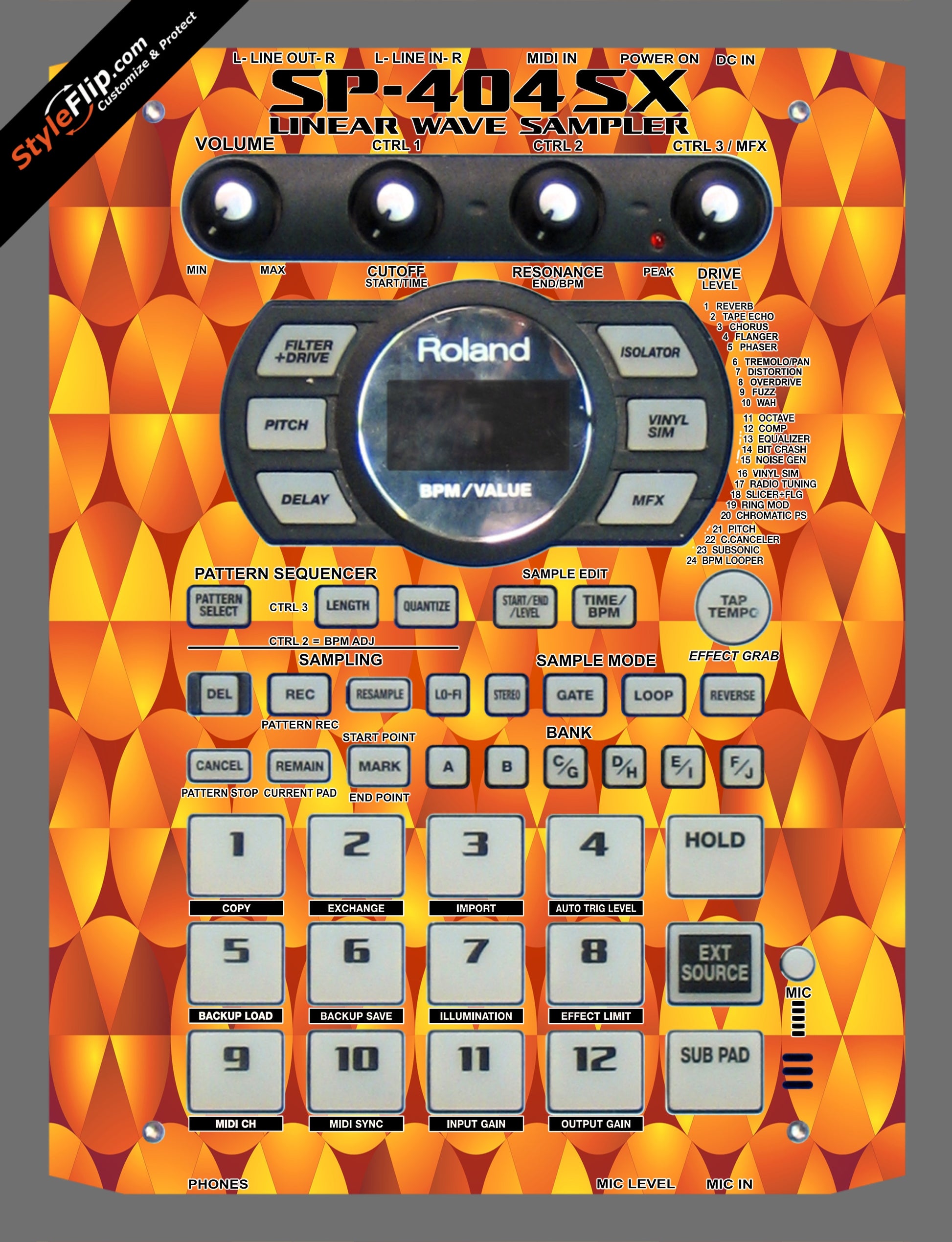 Royal Roland SP-404 SX